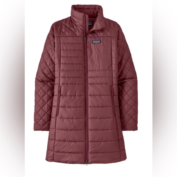 Patagonia Women’s Radalie Insulated Parka in Carmine Red , size M - Picture 1 of 17